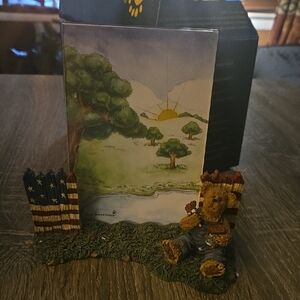 Patriotic Bear Photo Frame